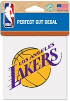 Los Angeles Lakers 4x4 inch Auto Decal - Purple