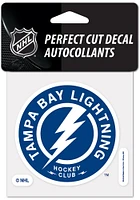 Tampa Bay Lightning 4x4 inch Auto Decal - Blue