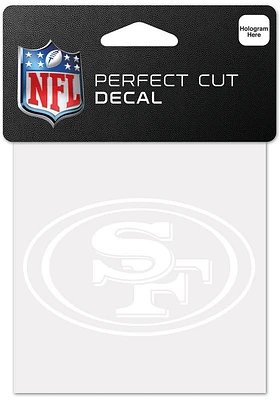 San Francisco 49ers 4x4 Inch Auto Decal