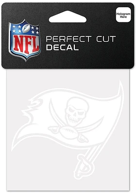 Tampa Bay Buccaneers 4x4 Inch Auto Decal
