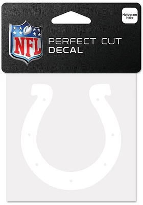 Indianapolis Colts 4x4 Inch Auto Decal