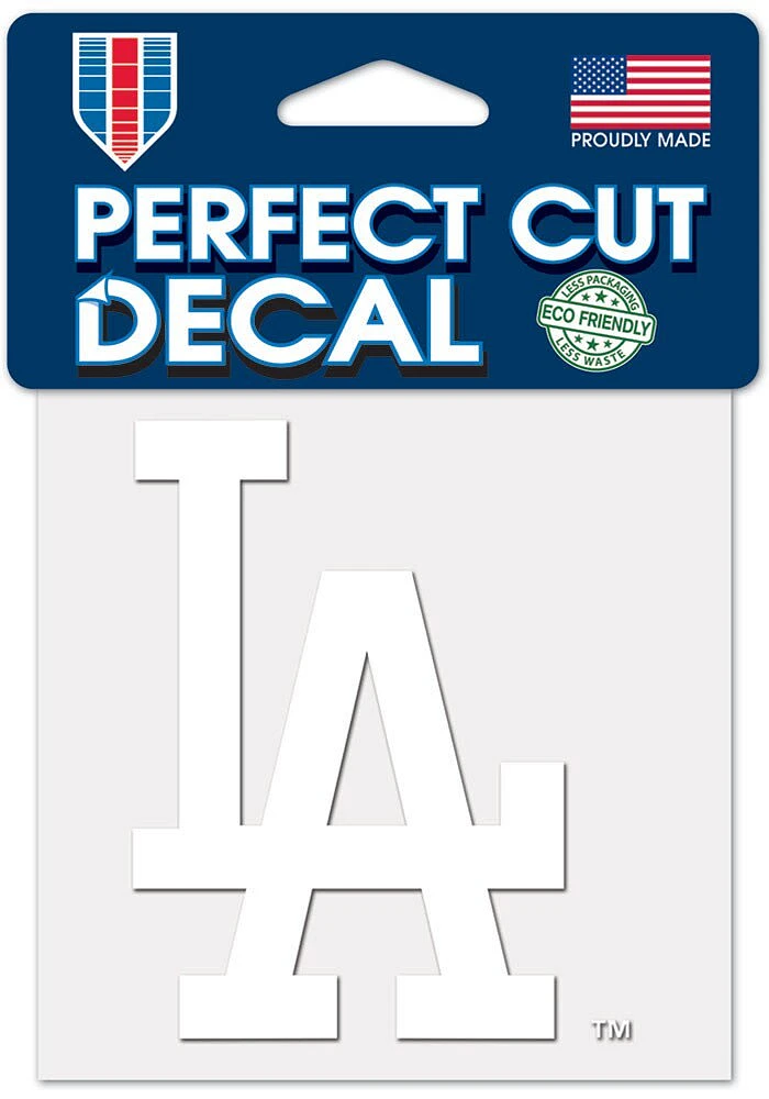 Los Angeles Dodgers 4x4 inch Auto Decal