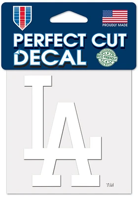 Los Angeles Dodgers 4x4 inch Auto Decal