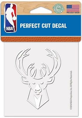 Milwaukee Bucks 4x4 inch Auto Decal