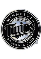 Minnesota Twins Chrome Car Emblem - Silver