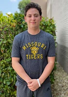 Missouri Tigers Black Mock Twist Short Sleeve Fashion T Shirt