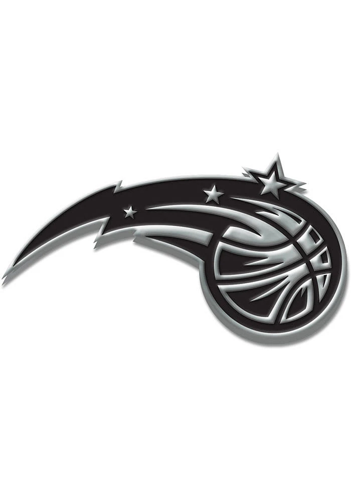 Orlando Magic Chrome Car Emblem - Silver