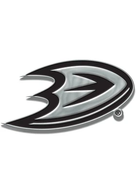 Anaheim Ducks Chrome Car Emblem - Silver