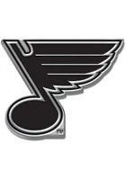 St Louis Blues Chrome Car Emblem - Silver