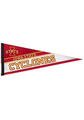 Iowa State Cyclones 12x30 Premium Pennant - Cardinal