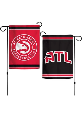 Atlanta Hawks 2 Sided Team Logo Garden Flag