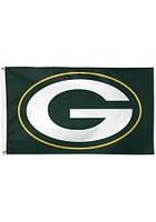 Green Bay Packers 3x5 ft Silk Screen Grommet Flag - Green