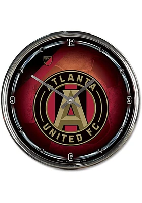 Atlanta United FC Chrome Wall Clock