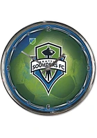 Seattle Sounders FC Chrome Wall Clock