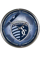 Sporting Kansas City Chrome Wall Clock