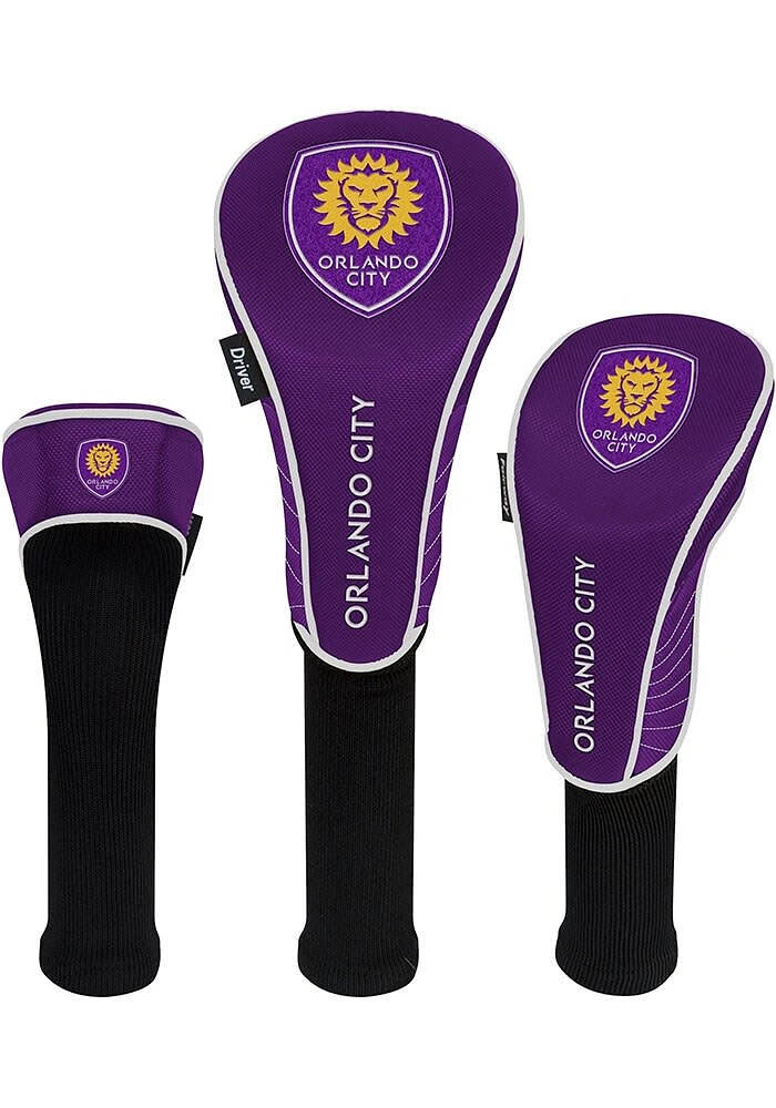 Orlando City SC 3 Pack Golf Headcover
