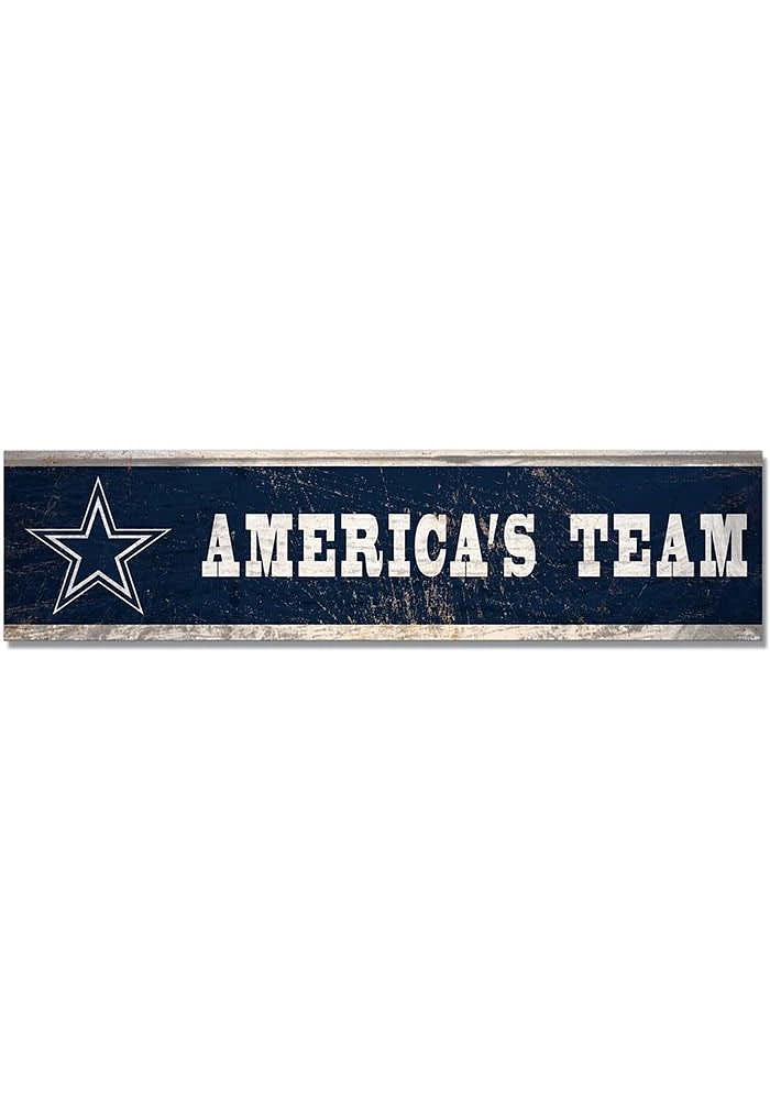 Dallas Cowboys 1.5x6 Wood Magnet