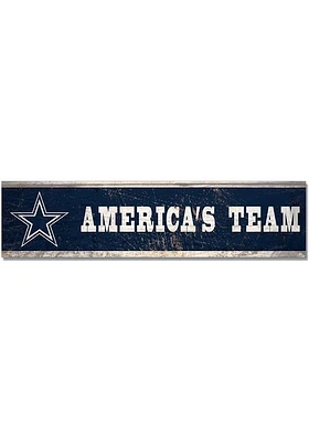 Dallas Cowboys 1.5x6 Wood Magnet