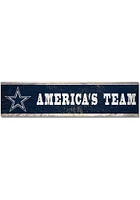 Dallas Cowboys 1.5x6 Wood Magnet