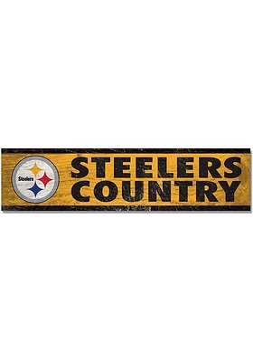 Pittsburgh Steelers 1.5x6 Wood Magnet
