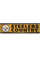 Pittsburgh Steelers 1.5x6 Wood Magnet
