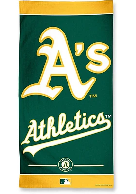 Oakland Athletics Team Color Beach Towel