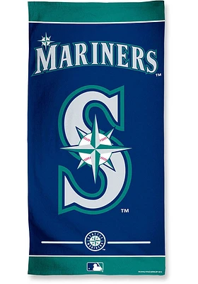 Seattle Mariners Team Color Beach Towel