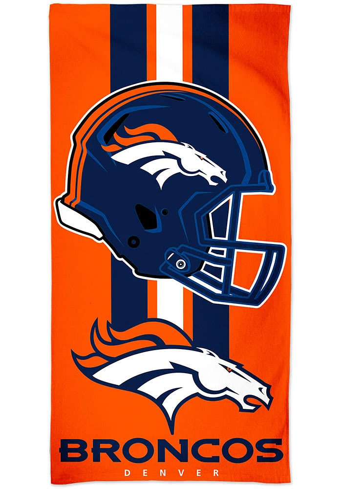 Denver Broncos Team Color Beach Towel