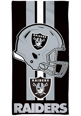 Las Vegas Raiders Team Color Beach Towel