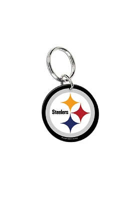 Pittsburgh Steelers Acrylic Keychain - White