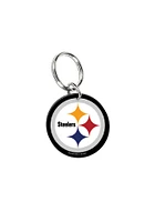 Pittsburgh Steelers Acrylic Keychain - White