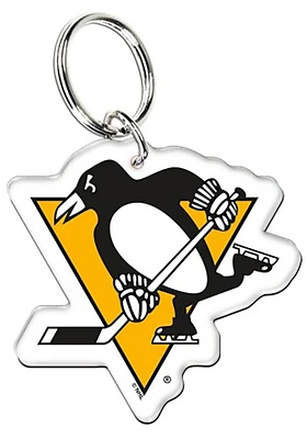Pittsburgh Penguins Premium Acrylic Keychain - Black
