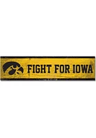 Iowa Hawkeyes 1.5x6 Wood Magnet