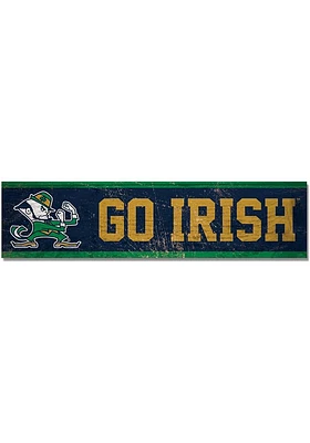 Notre Dame Fighting Irish 1.5x6 Wood Magnet