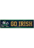Notre Dame Fighting Irish 1.5x6 Wood Magnet