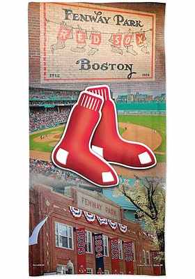 Boston Red Sox Stadium Spectra Beach Towel