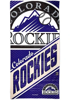 Colorado Rockies Spectra Beach Towel