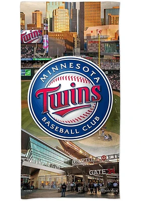 Minnesota Twins Stadium Spectra Beach Towel