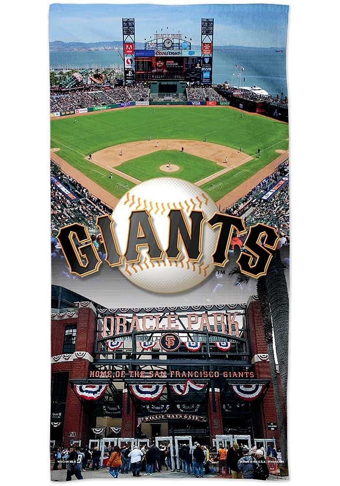 San Francisco Giants Stadium Spectra Beach Towel