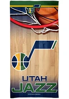 Utah Jazz Spectra Beach Towel