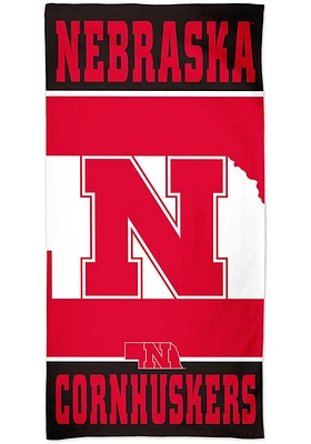 Nebraska Cornhuskers Spectra Beach Towel