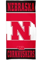 Nebraska Cornhuskers Spectra Beach Towel