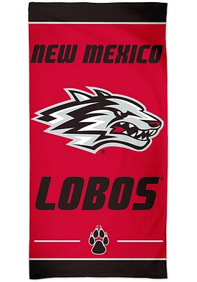 New Mexico Lobos Spectra Beach Towel