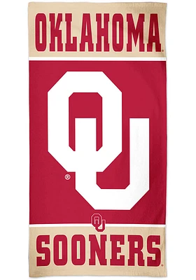 Oklahoma Sooners Spectra Beach Towel