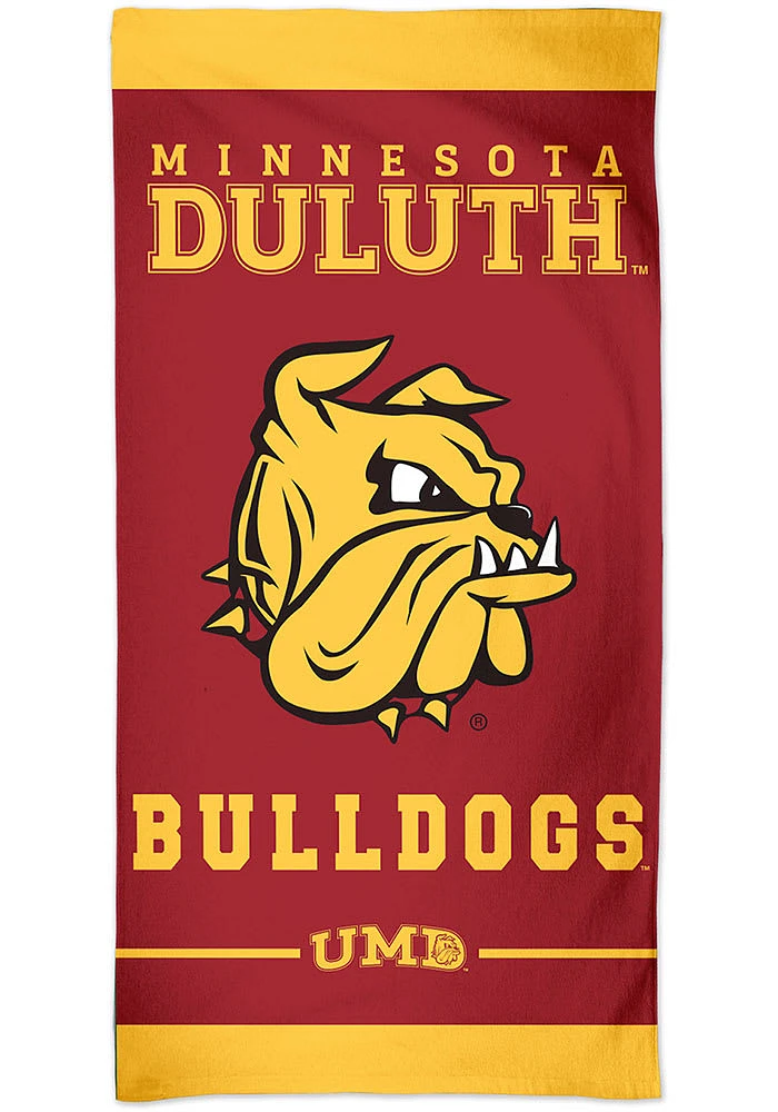 UMD Bulldogs Spectra Beach Towel