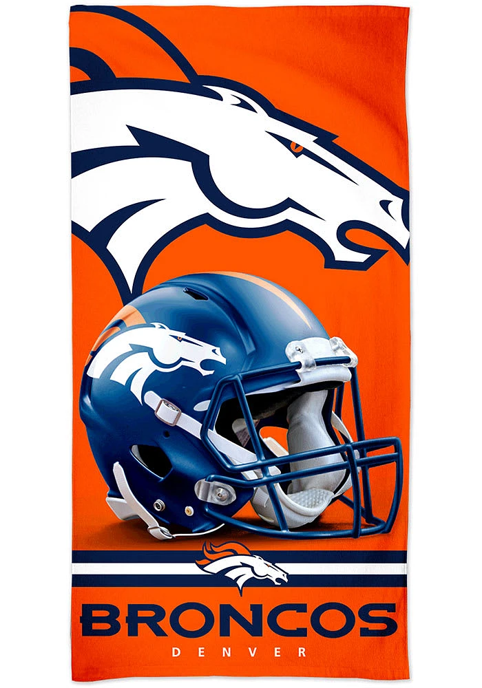 Denver Broncos Spectra Beach Towel