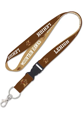 Lehigh University Team Color Detachable Lanyard - Brown