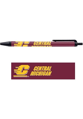 Central Michigan Chippewas 5 Pack Pen Set - Maroon