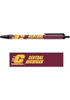 Central Michigan Chippewas 5 Pack Pen Set - Maroon