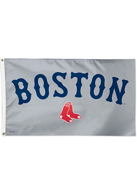 Boston Red Sox 3x5 Silk Screen Grommet Flag